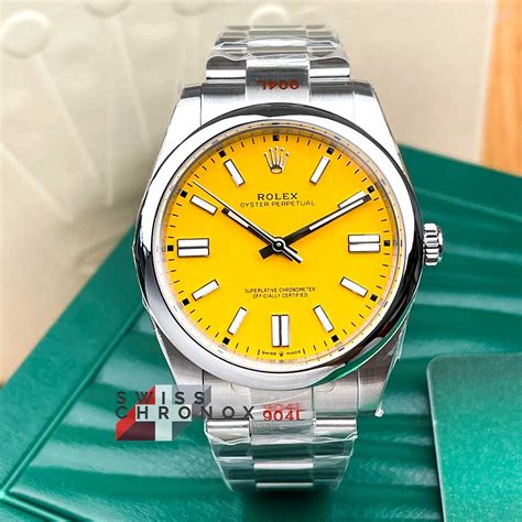 rolex oyster perpetual 2020 yellow|rolex oyster perpetual prix.